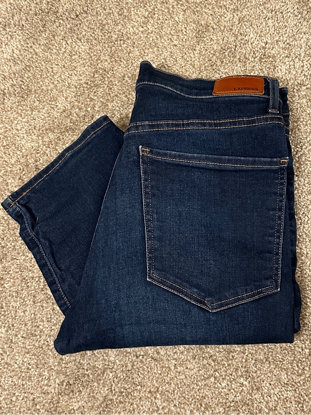 Express Denim Super High Rise Jeans